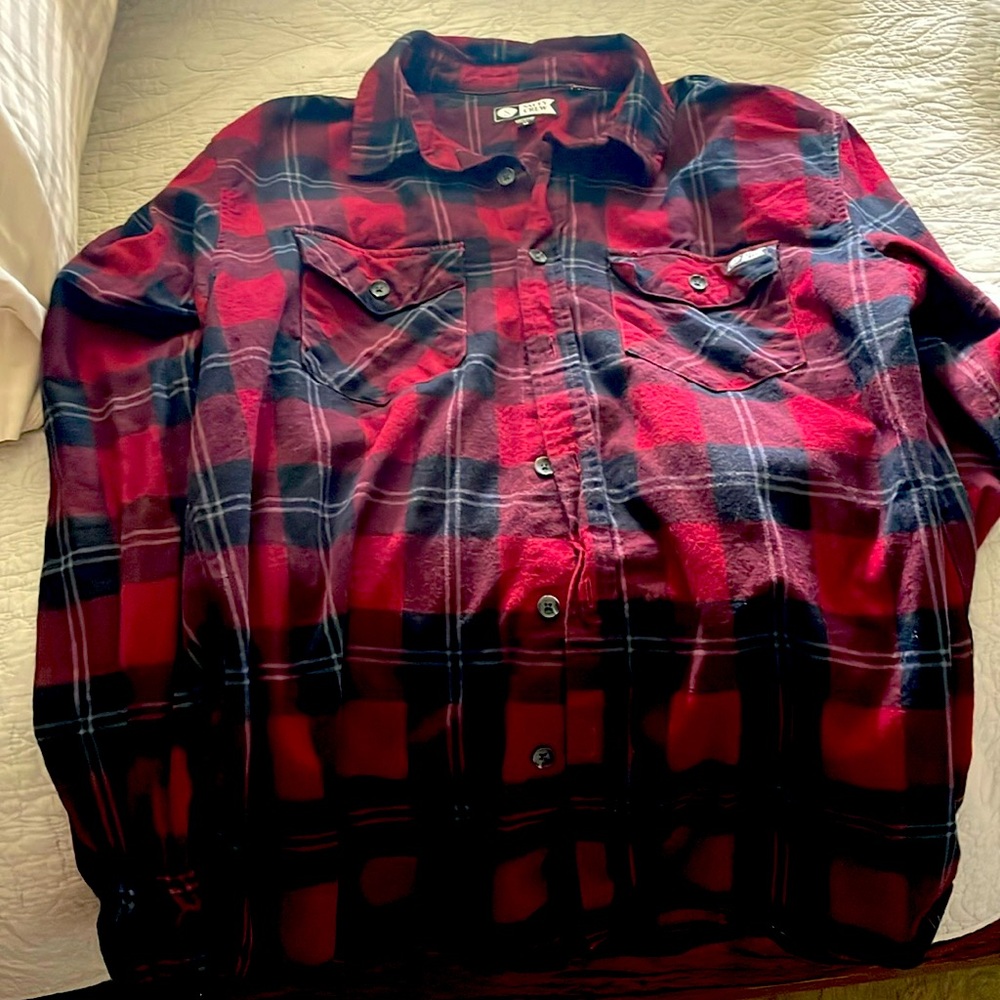 Salty Crew Plaid Long Sleeve Shirt‎